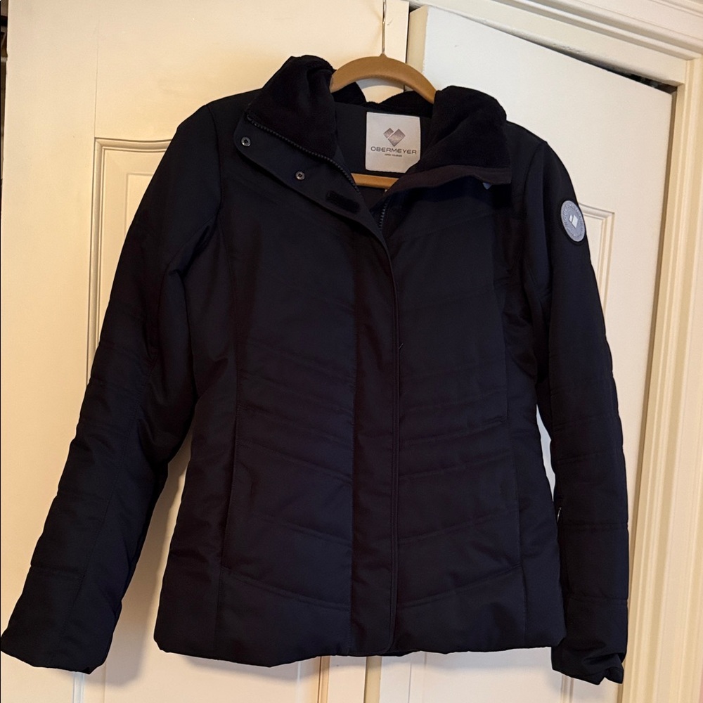 Obermeyer Women's Black Quilted Puffer Jacket